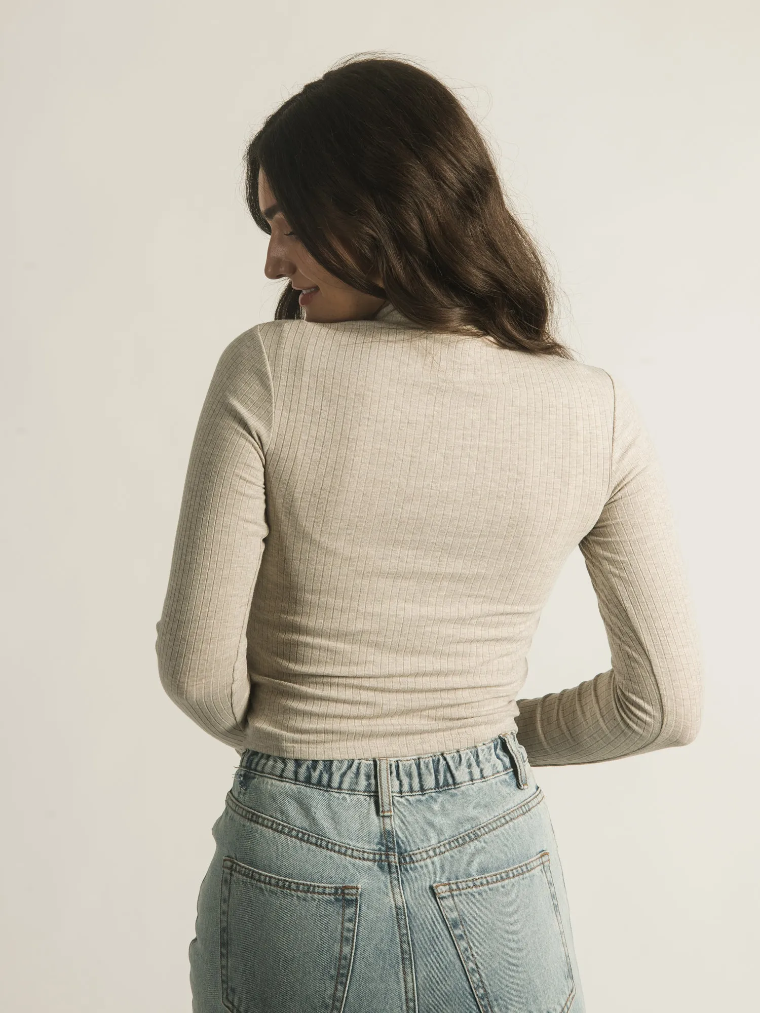 HARLOW PHEOBE LONG SLEEVE MOCKNECK - CLEARANCE sold by Boathouse product image thumbnail 4