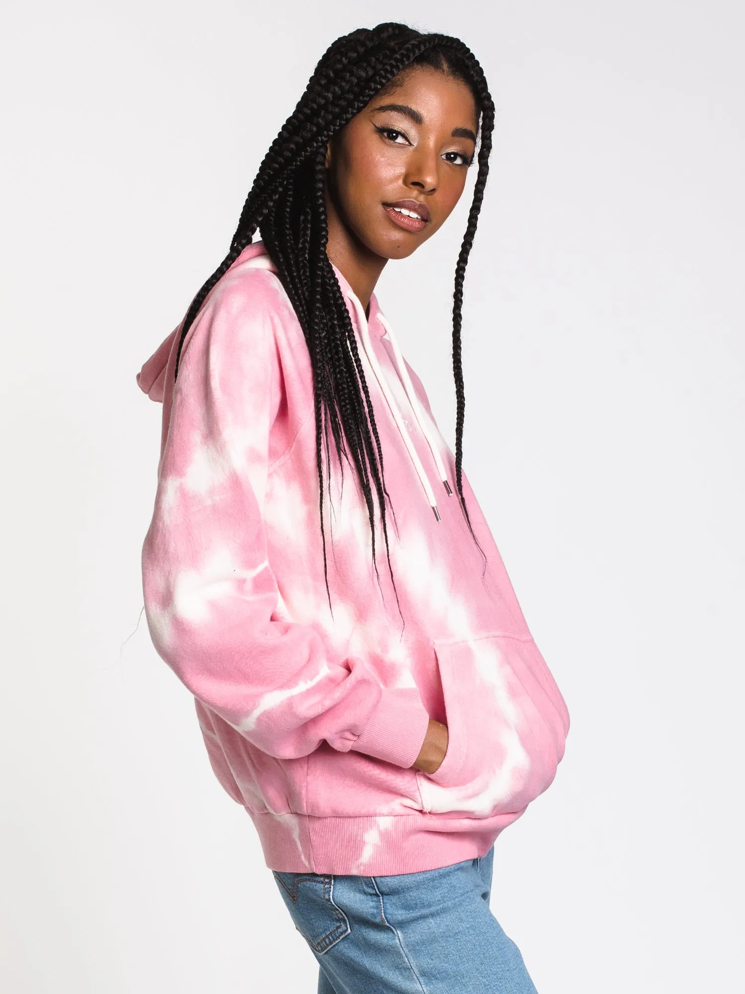 WOMENS VNTG RGLN PULL OVER HD - DUSTY ROSE - CLEARANCE sold by Boathouse product image thumbnail 3