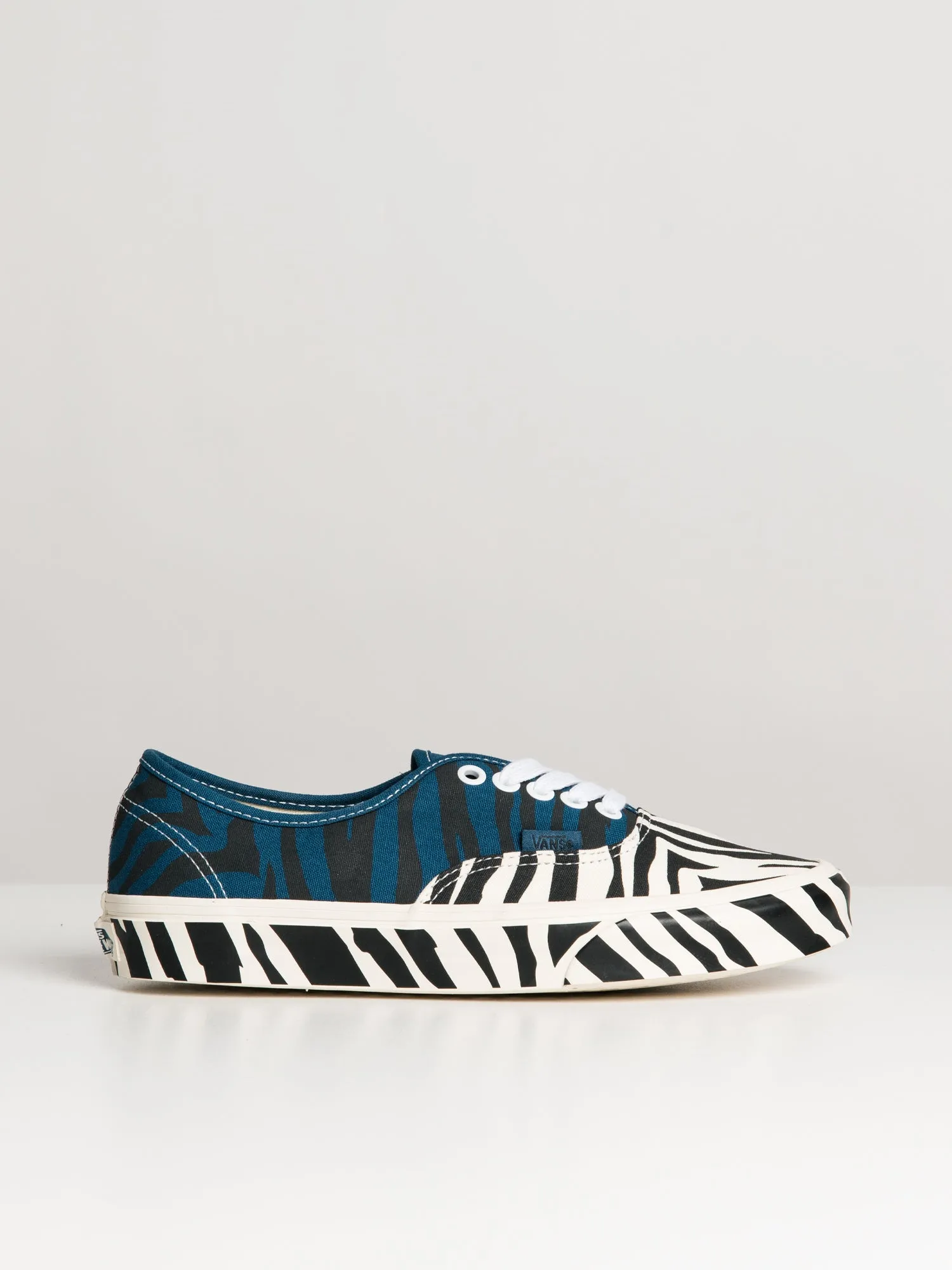 WOMENS VANS AUTHENTIC ANIMAL BLUE SNEAKER - CLEARANCE sold by Boathouse