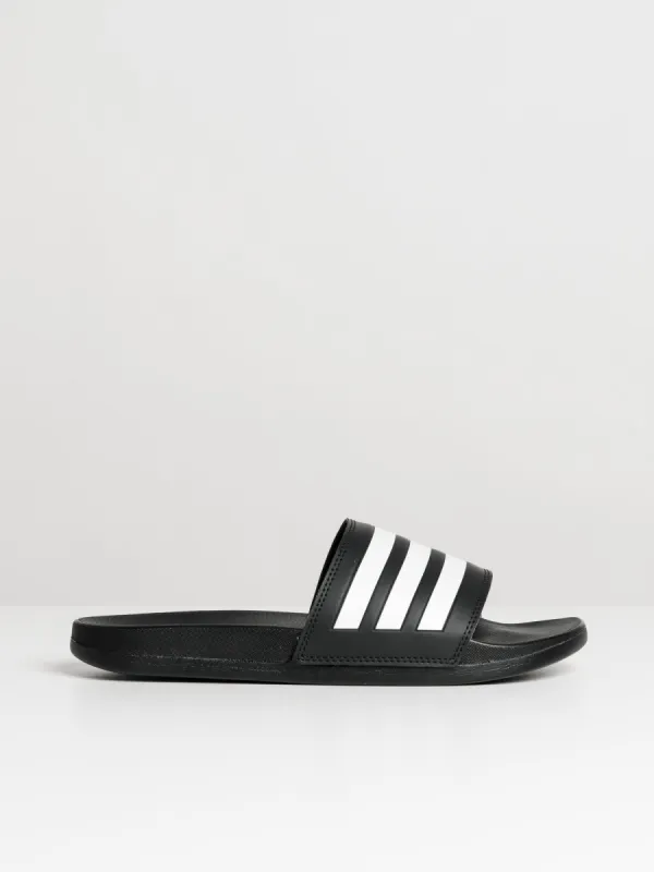 WOMENS ADIDAS ADILETTE COMFORT SLIDE - CORE BLACK/CLOUD WHITE made by Adidas