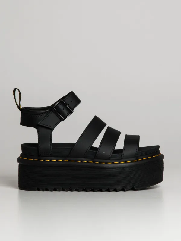 WOMENS DR MARTENS BLAIRE QUAD PLATFORM LEATHER SANDALS sold by Boathouse