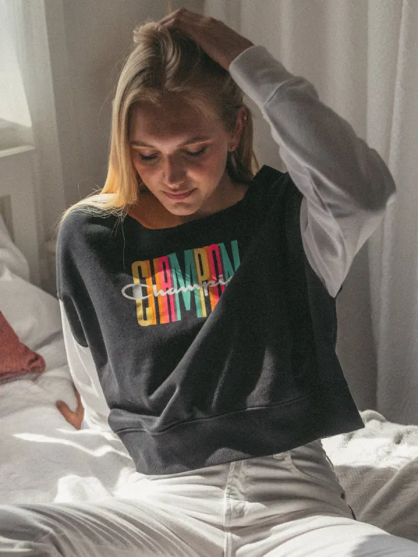 CHAMPION CAMPUS FRENCH TERRY CREW SWEATSHIRT - CLEARANCE sold by Boathouse