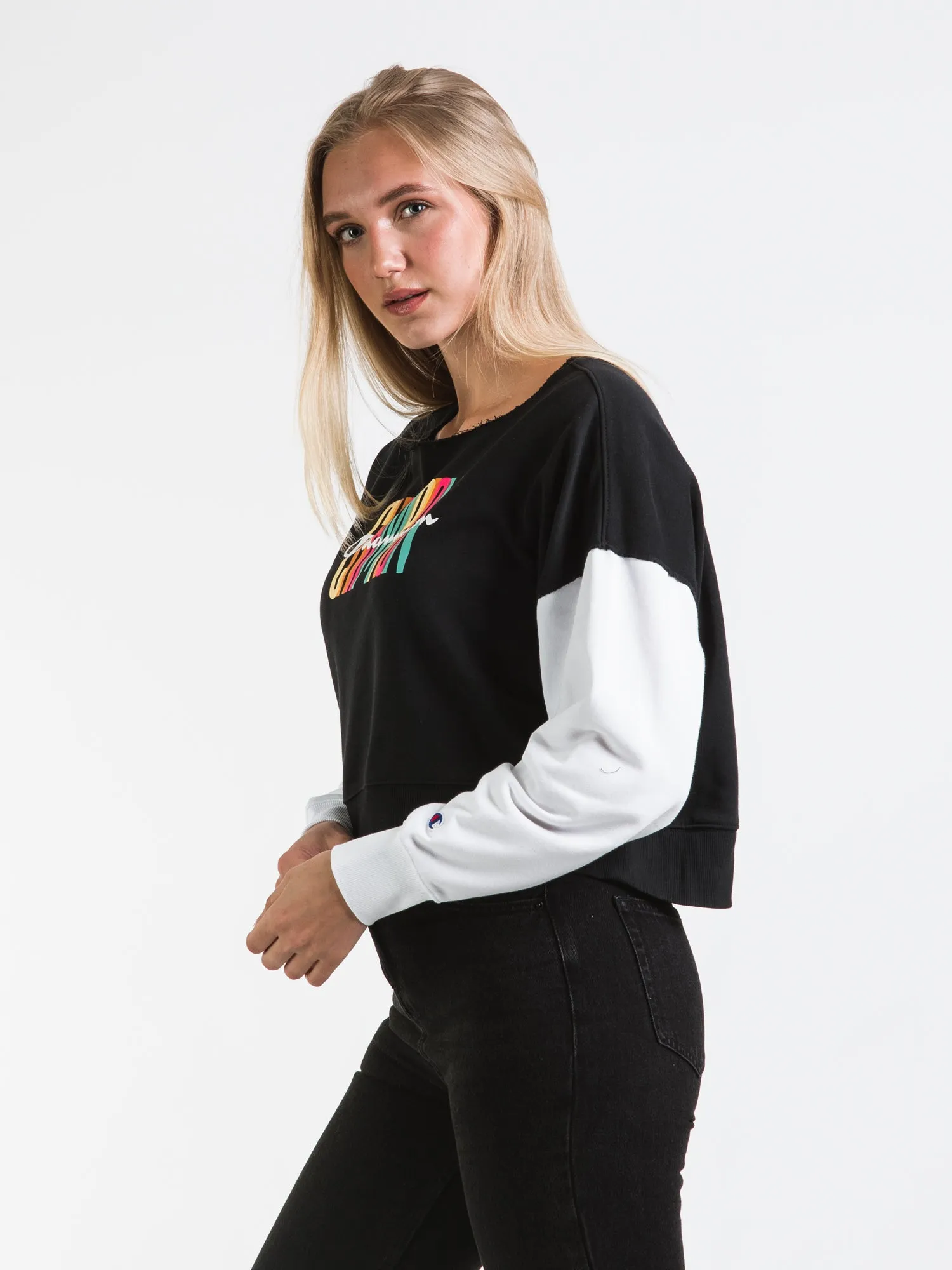 CHAMPION CAMPUS FRENCH TERRY CREW SWEATSHIRT - CLEARANCE sold by Boathouse product image thumbnail 3