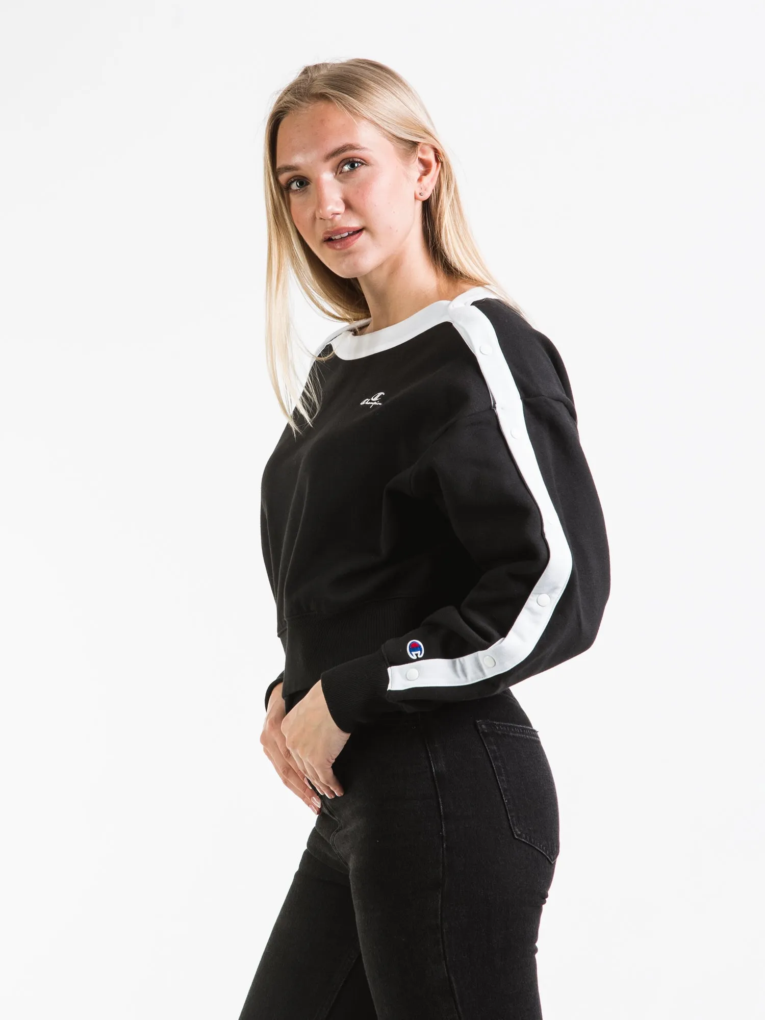 CHAMPION TRANSFORMATIVE FLEECE CREW SWEATSHIRT - CLEARANCE sold by Boathouse product image thumbnail 3