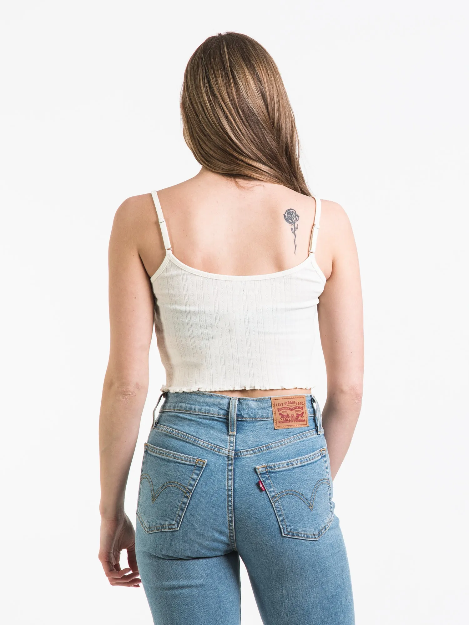 HARLOW KIKI EMBROIDERED TANK - CLEARANCE sold by Boathouse product image thumbnail 2