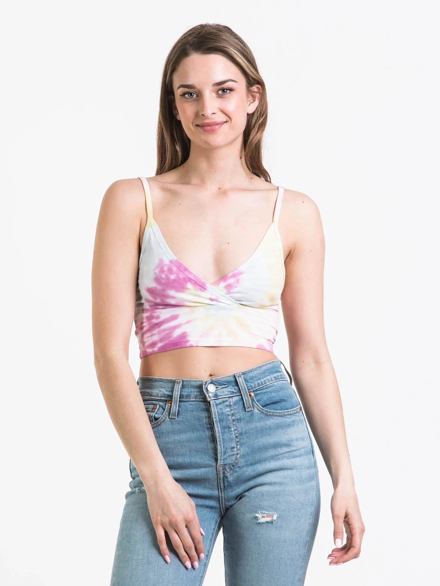 HARLOW CROSSOVER TIE DYE TANK - CLEARANCE sold by Boathouse