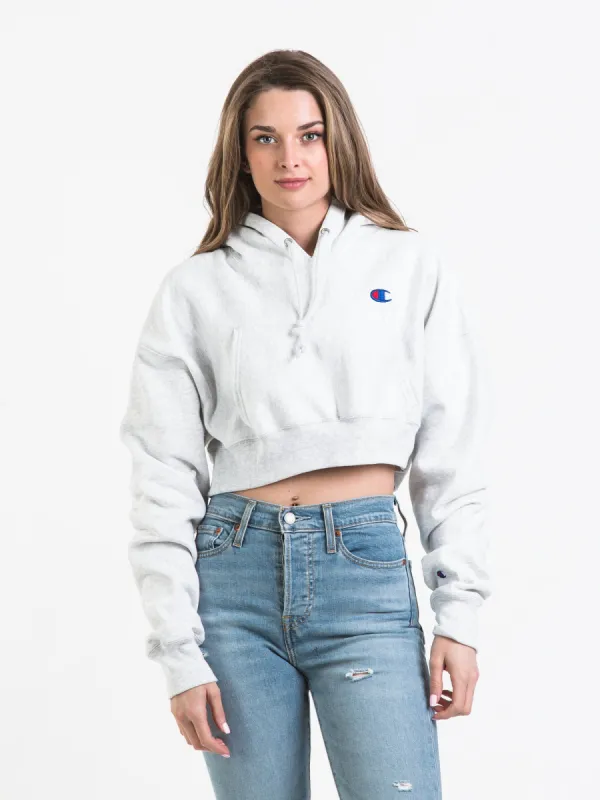 CHAMPION REVERSE WEAVE CROPPED PULL OVER HOODIE - CLEARANCE sold by Boathouse