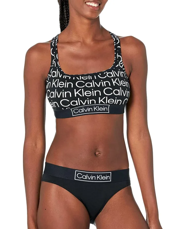 CALVIN KLEIN REIMAGINED HERITAGE UNLINED BRALETTE ALL OVER PRINT - CLEARANCE sold by Boathouse