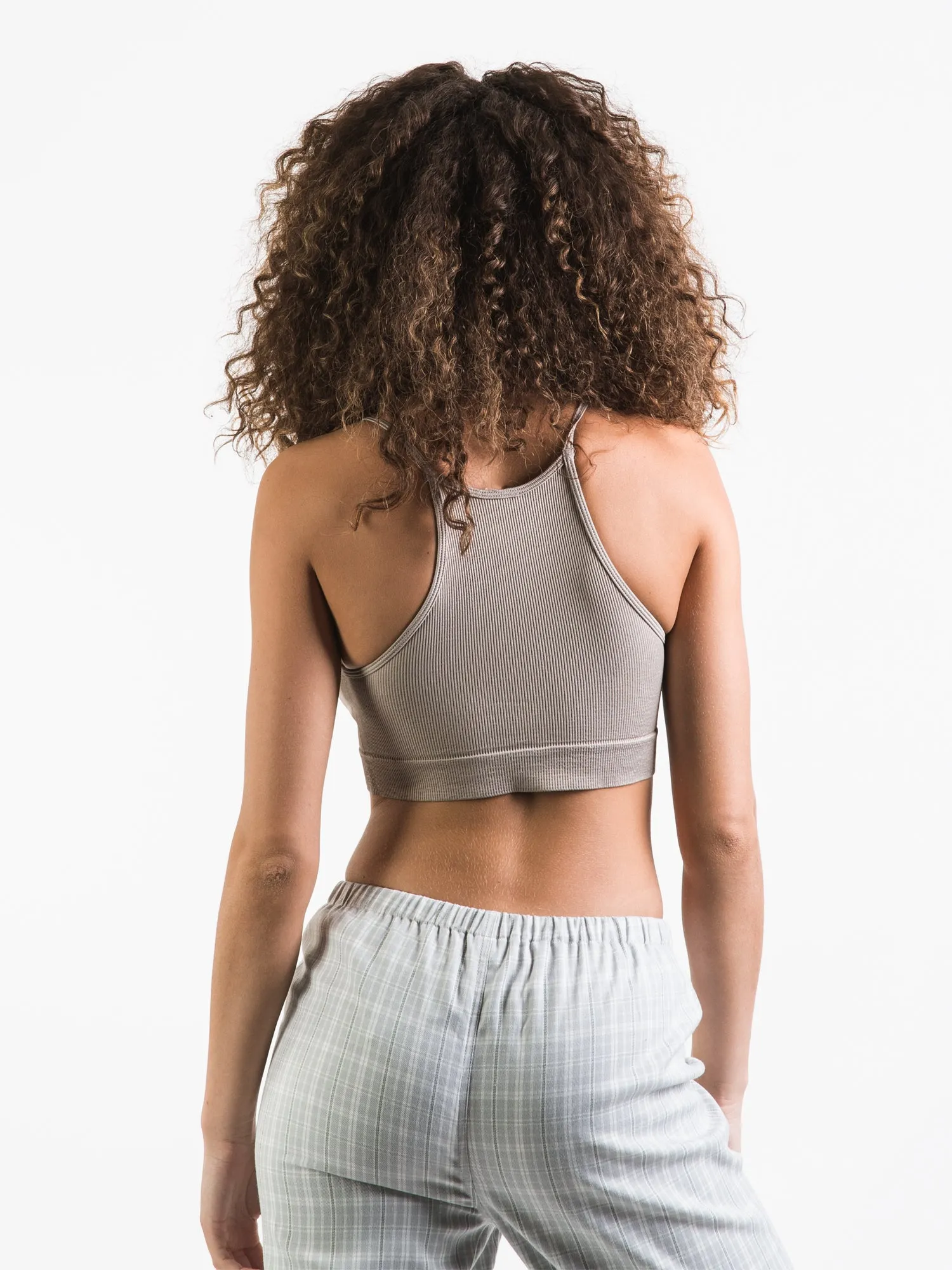 HARLOW HIGH NECK RIB BRALETTE - CLEARANCE sold by Boathouse product image thumbnail 2