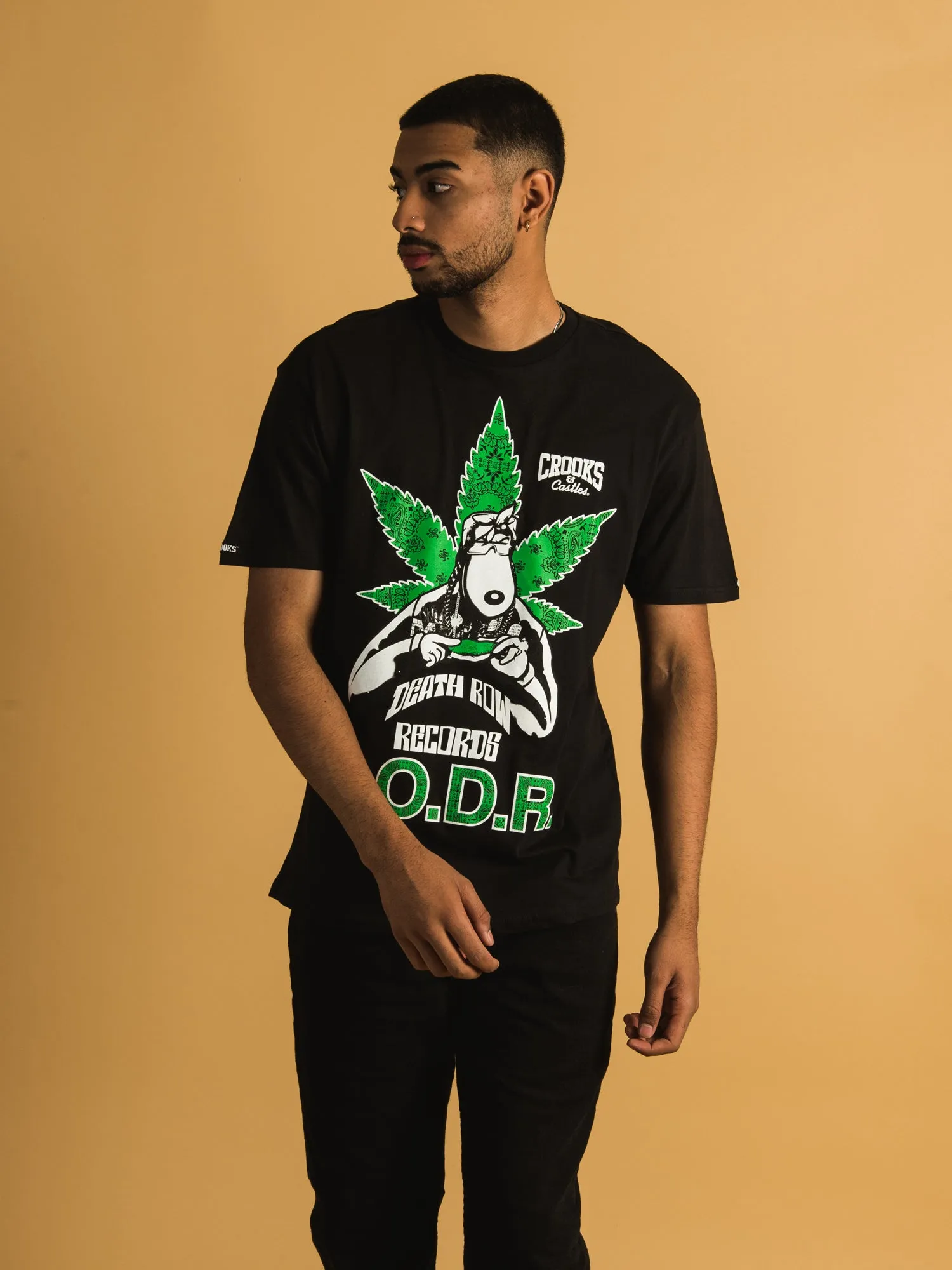 CROOKS & CASTLES SNOOP DOGG B.O.D.R X CROOKS T-SHIRT - CLEARANCE sold by Boathouse
