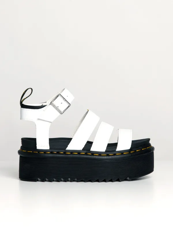 WOMENS DR MARTENS BLAIRE QUAD PLATFORM LEATHER SANDALS - CLEARANCE sold by Boathouse