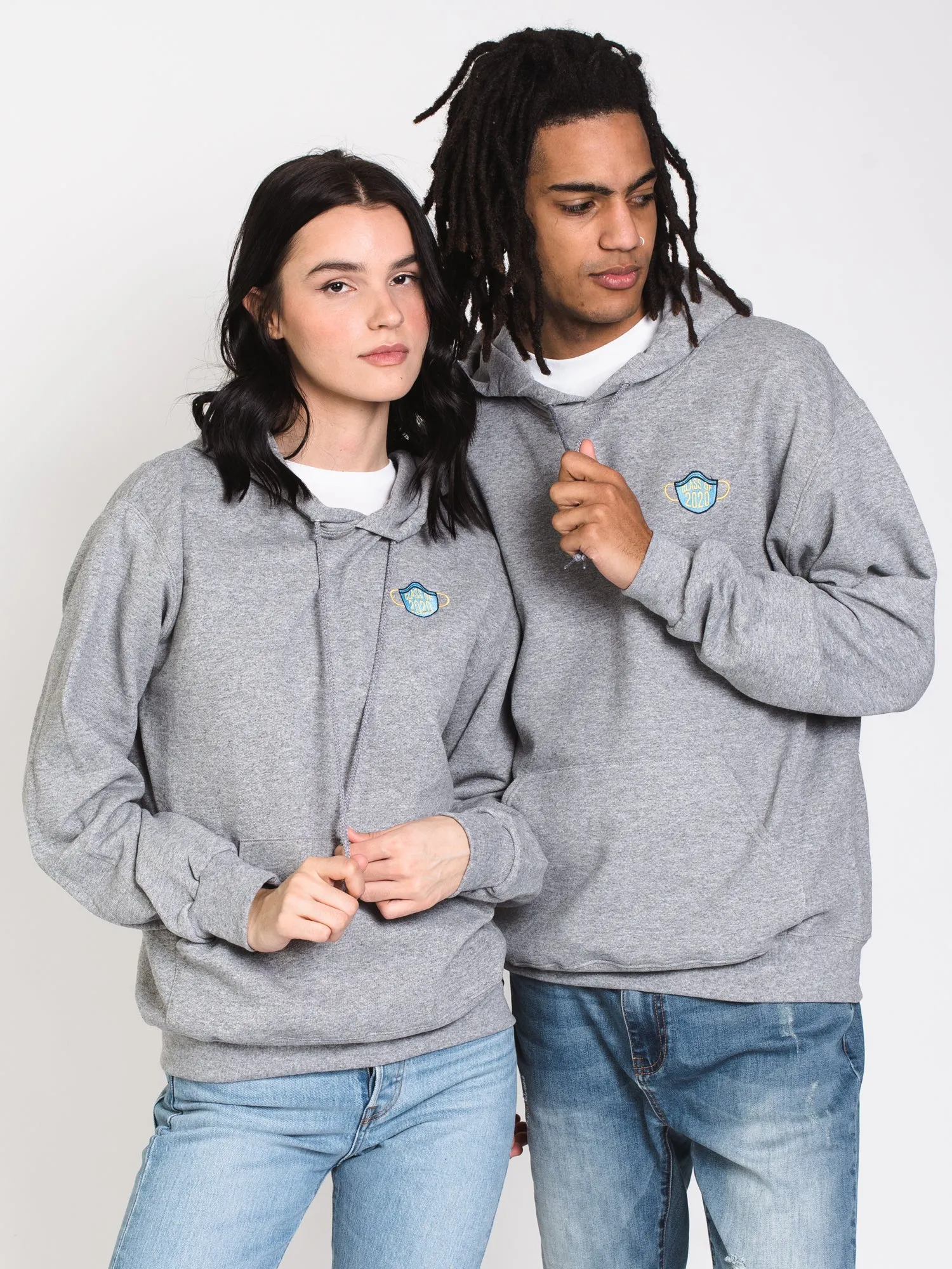 CLASS OF 2020 EMB HOODY - GRY - CLEARANCE sold by Boathouse