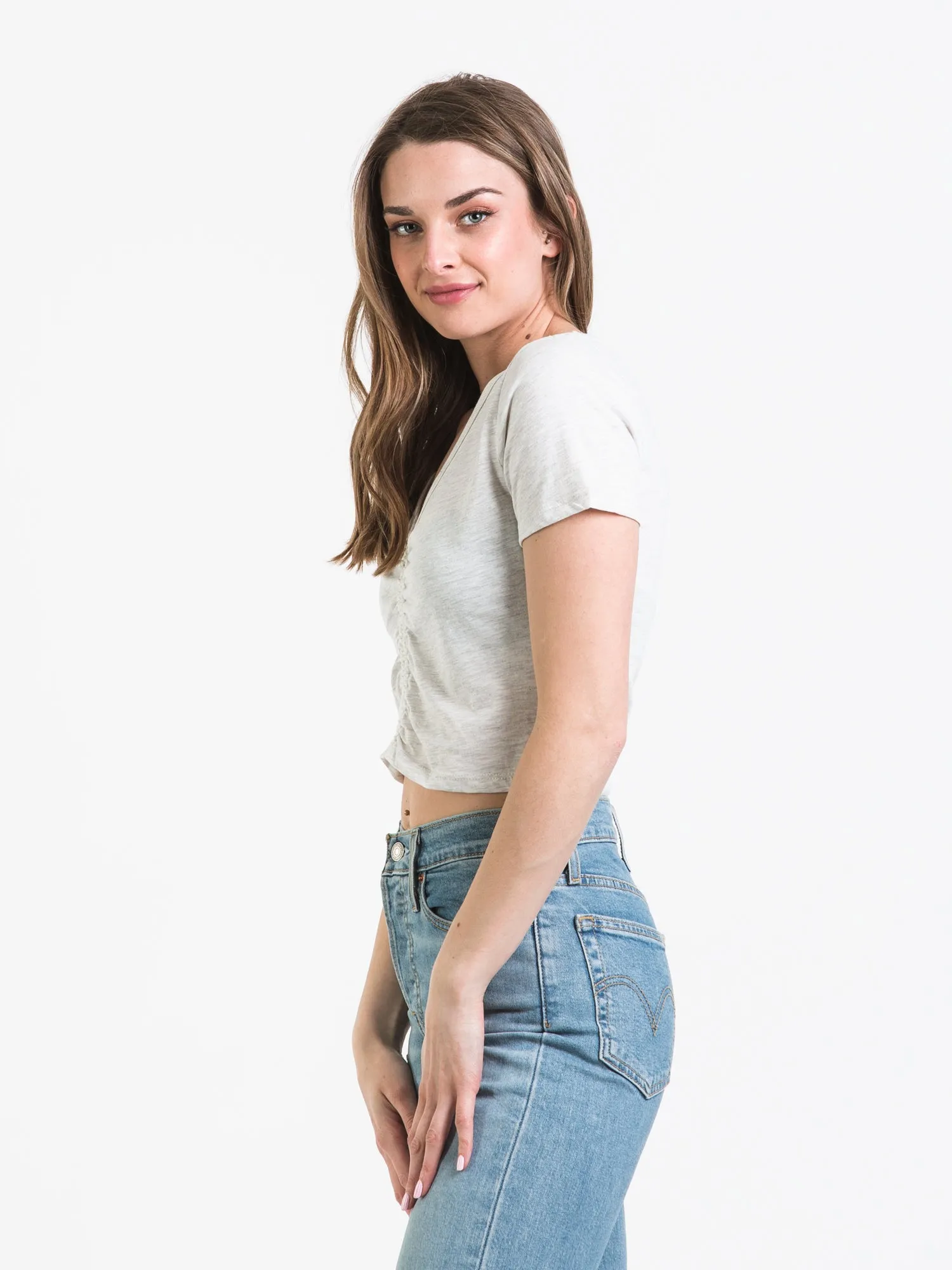 HARLOW RACHEL VNECK - CLEARANCE sold by Boathouse product image thumbnail 3