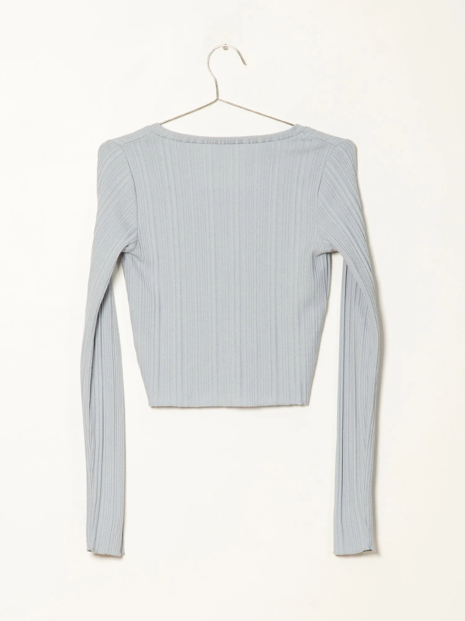 HARLOW BIANCA RIB BUTTON UP - CLEARANCE sold by Boathouse product image thumbnail 5