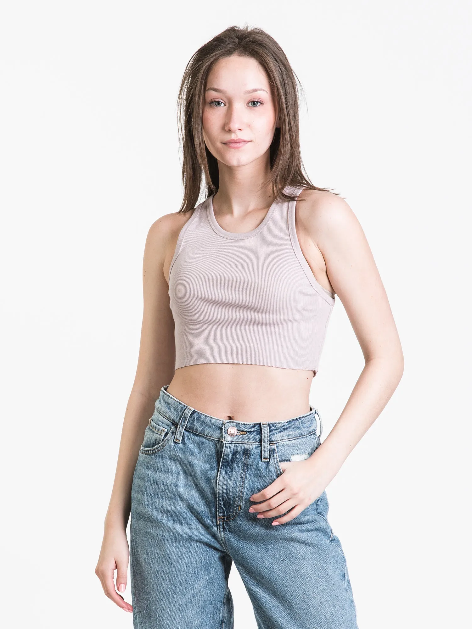 HARLOW HIGH NECK Tank Top - CLEARANCE sold by Boathouse