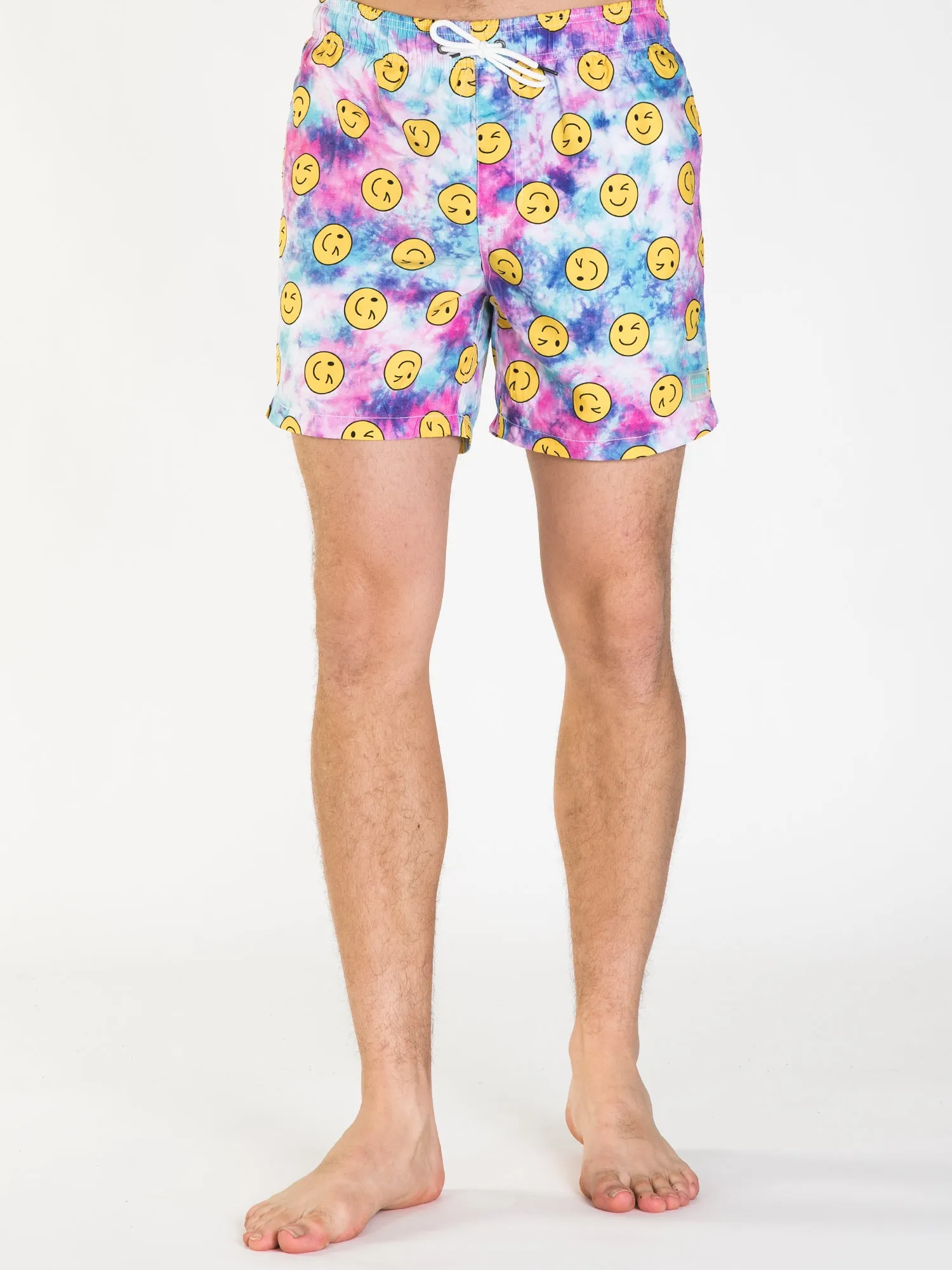 ISLAND HAZE TIE DYE SMILEY 15" VOLLEY SHORT - CLEARANCE sold by Boathouse