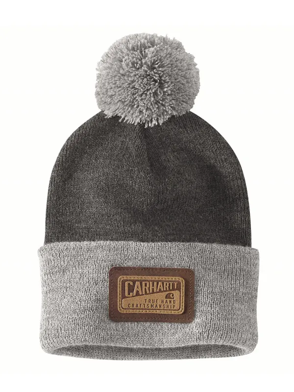 CARHARTT KNIT PP CUFFED PATCH BEANIE - CLEARANCE sold by Boathouse