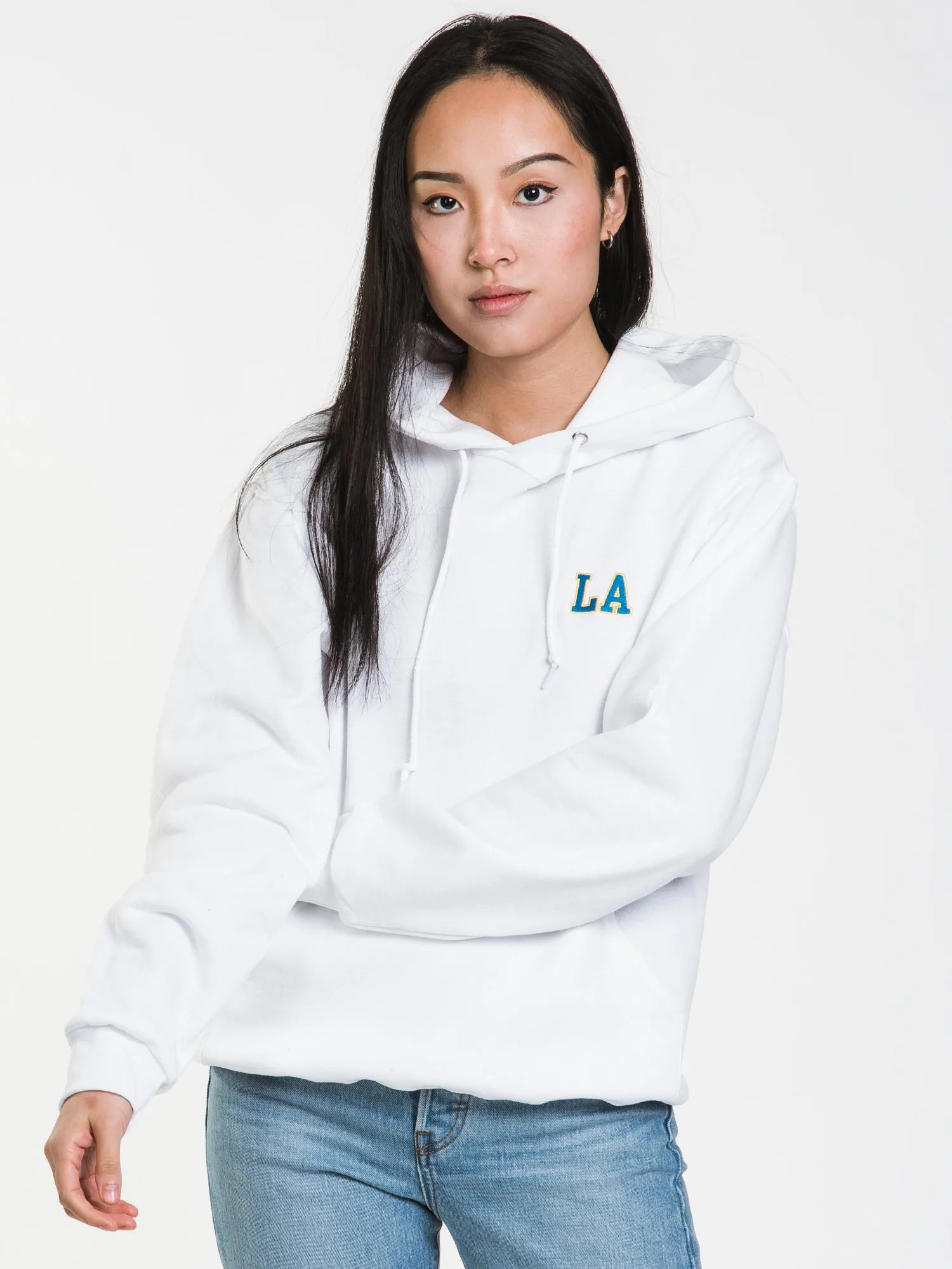 LA EMBROIDERED HOODIE - CLEARANCE sold by Boathouse product image thumbnail 2