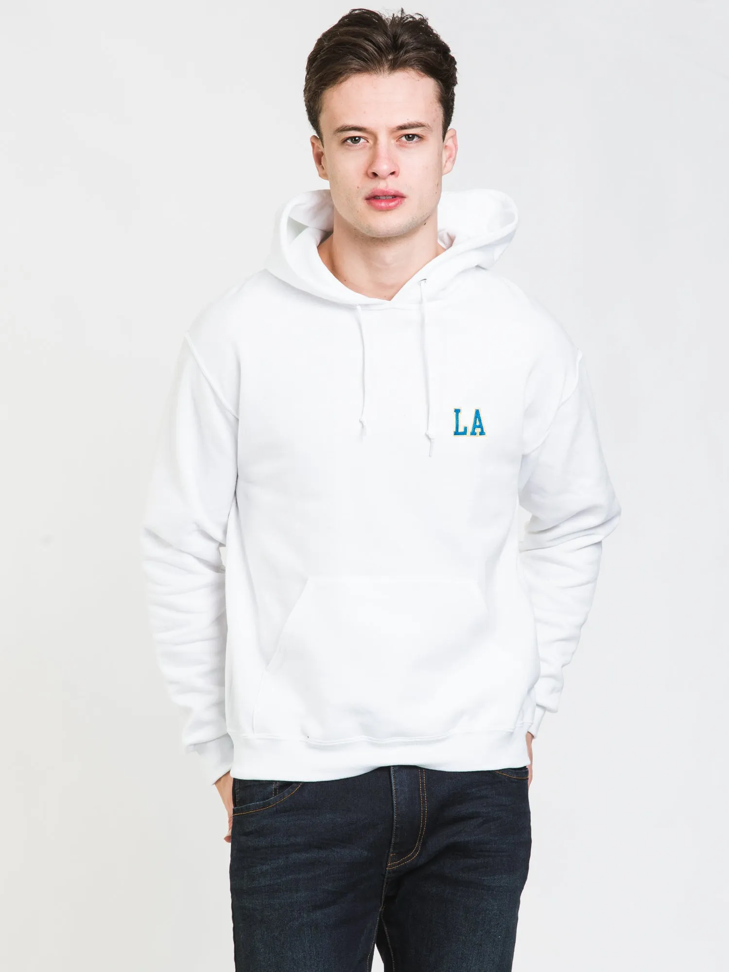 LA EMBROIDERED HOODIE - CLEARANCE sold by Boathouse