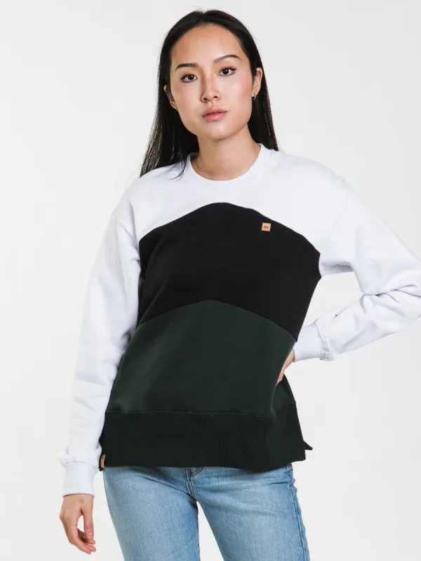 TENTREE CHEVRON MULTI CREW  - CLEARANCE sold by Boathouse