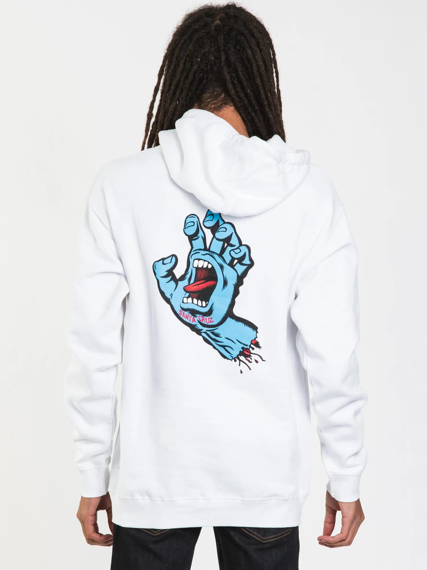 SANTA CRUZ SCREAMING HAND PULL OVER HOODIE - CLEARANCE sold by Boathouse product image thumbnail 2