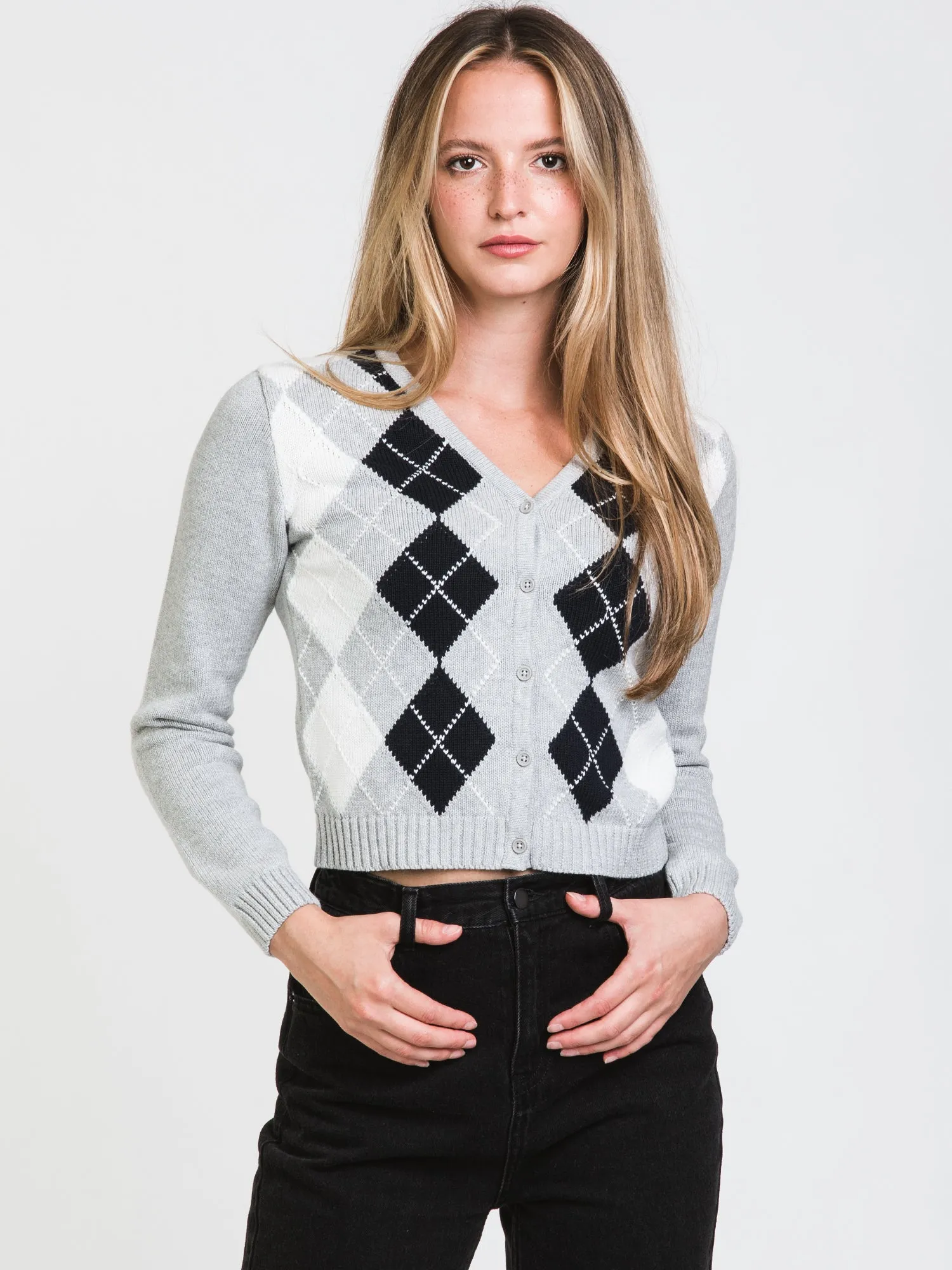HARLOW ANYA ARGYLE CARDI - CLEARANCE sold by Boathouse