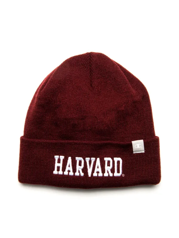 CHAMPION HARVARD CUFF BEANIE - CLEARANCE sold by Boathouse