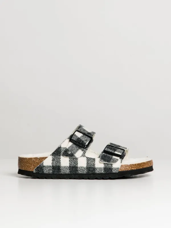 WOMENS BIRKENSTOCK ARIZONA SHEARLING NARROW SANDALS  - CLEARANCE sold by Boathouse