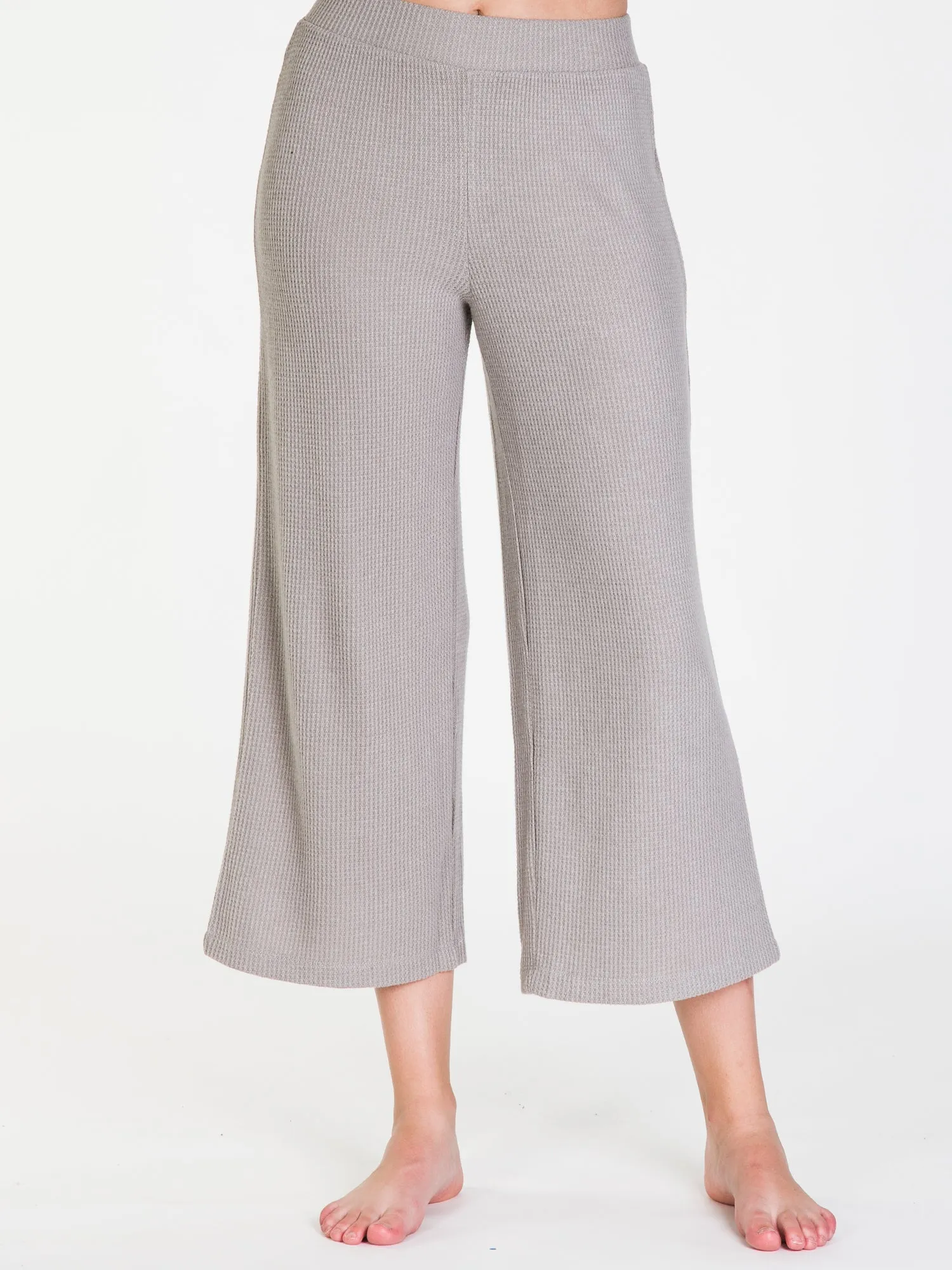 HARLOW WAFFLE WIDE LEG PANT - CLEARANCE sold by Boathouse