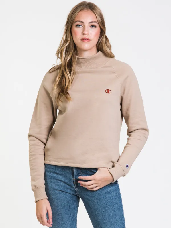 CHAMPION POWERBLEND 'C' MOCK NECK  - CLEARANCE sold by Boathouse