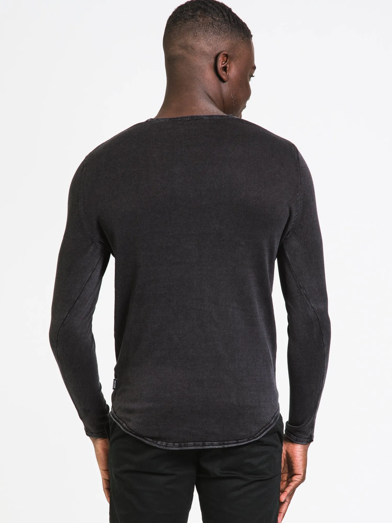 ONLY GARSON LONG SLEEVE CURVED CREW - CLEARANCE sold by Boathouse product image thumbnail 2