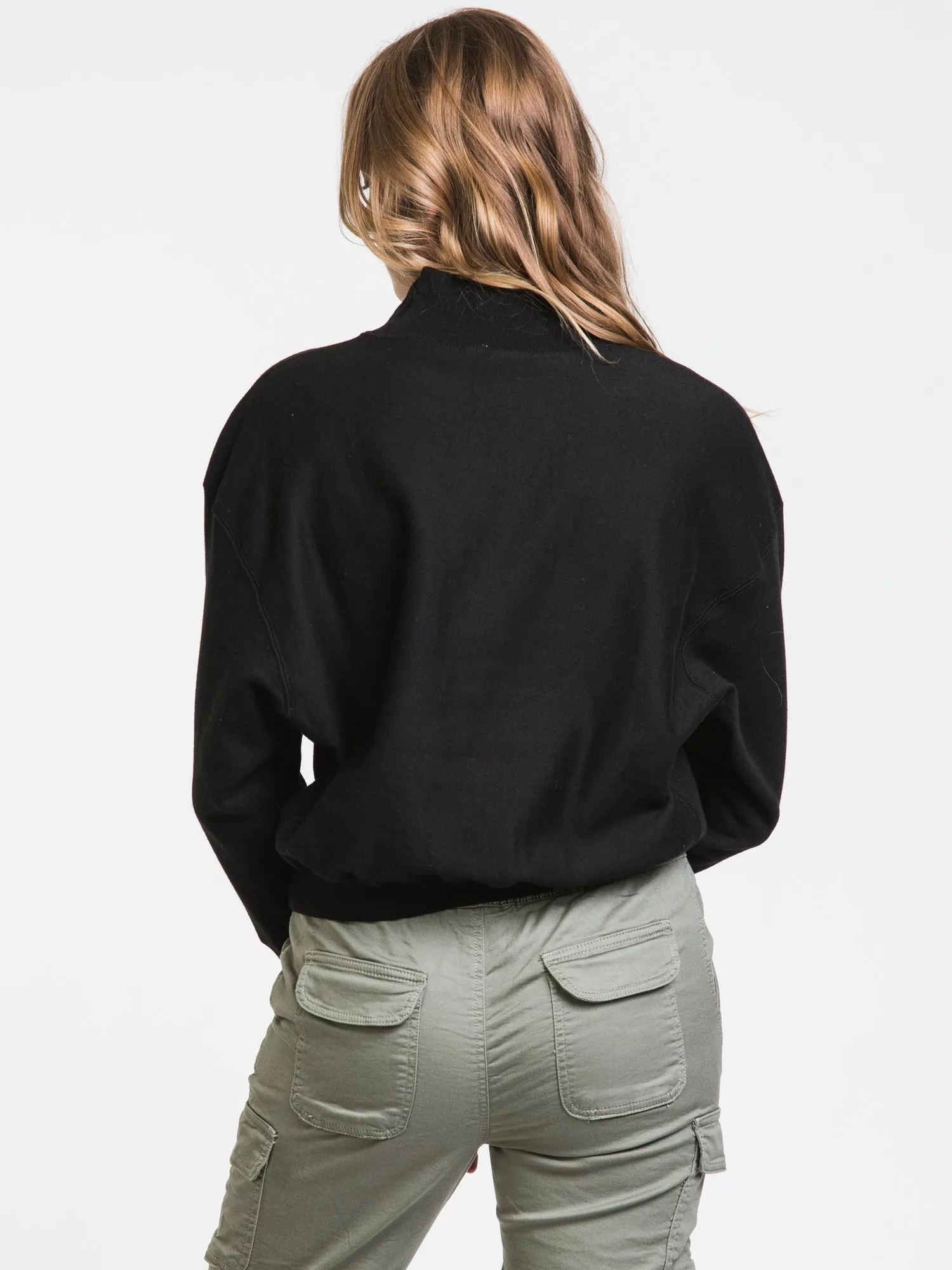 CHAMPION REVERSE WEAVE MOCK "C" CROP - CLEARANCE sold by Boathouse product image thumbnail 2