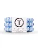 TELETIES HAIR TIE LARGE - WASHED DENIM sold by Boathouse