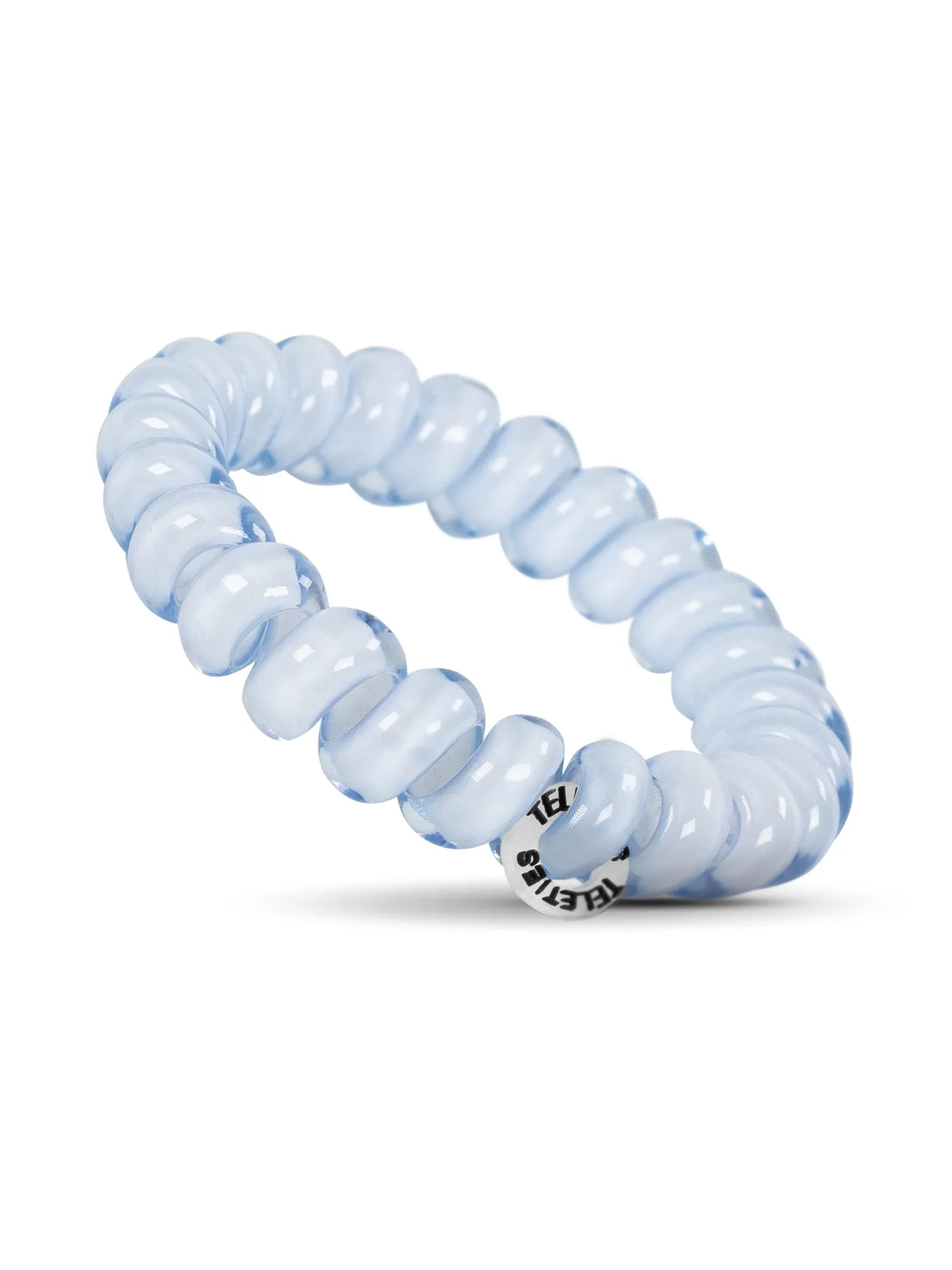 TELETIES HAIR TIE LARGE - WASHED DENIM sold by Boathouse product image thumbnail 3