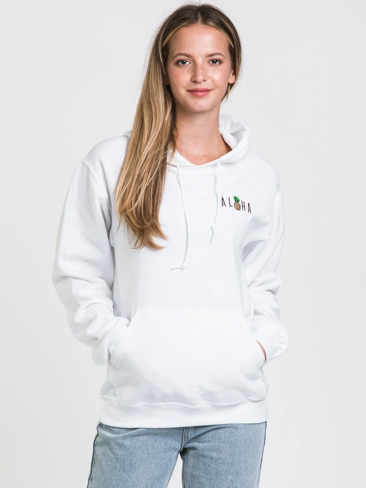 HOTLINE APPAREL ALOHA EMBROIDERED HOODIE - CLEARANCE sold by Boathouse product image thumbnail 2