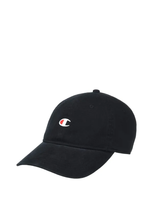 CHAMPION GARMENT WASHED RELAXED HAT - BLACK - CLEARANCE sold by Boathouse