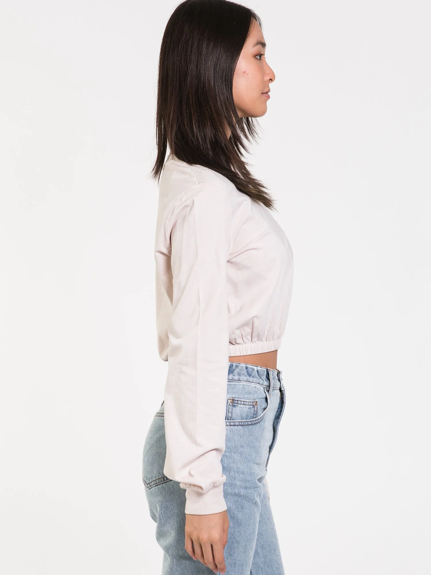 HARLOW MONICA LONG SLEEVE ELASTIC TEE - CLEARANCE sold by Boathouse product image thumbnail 3