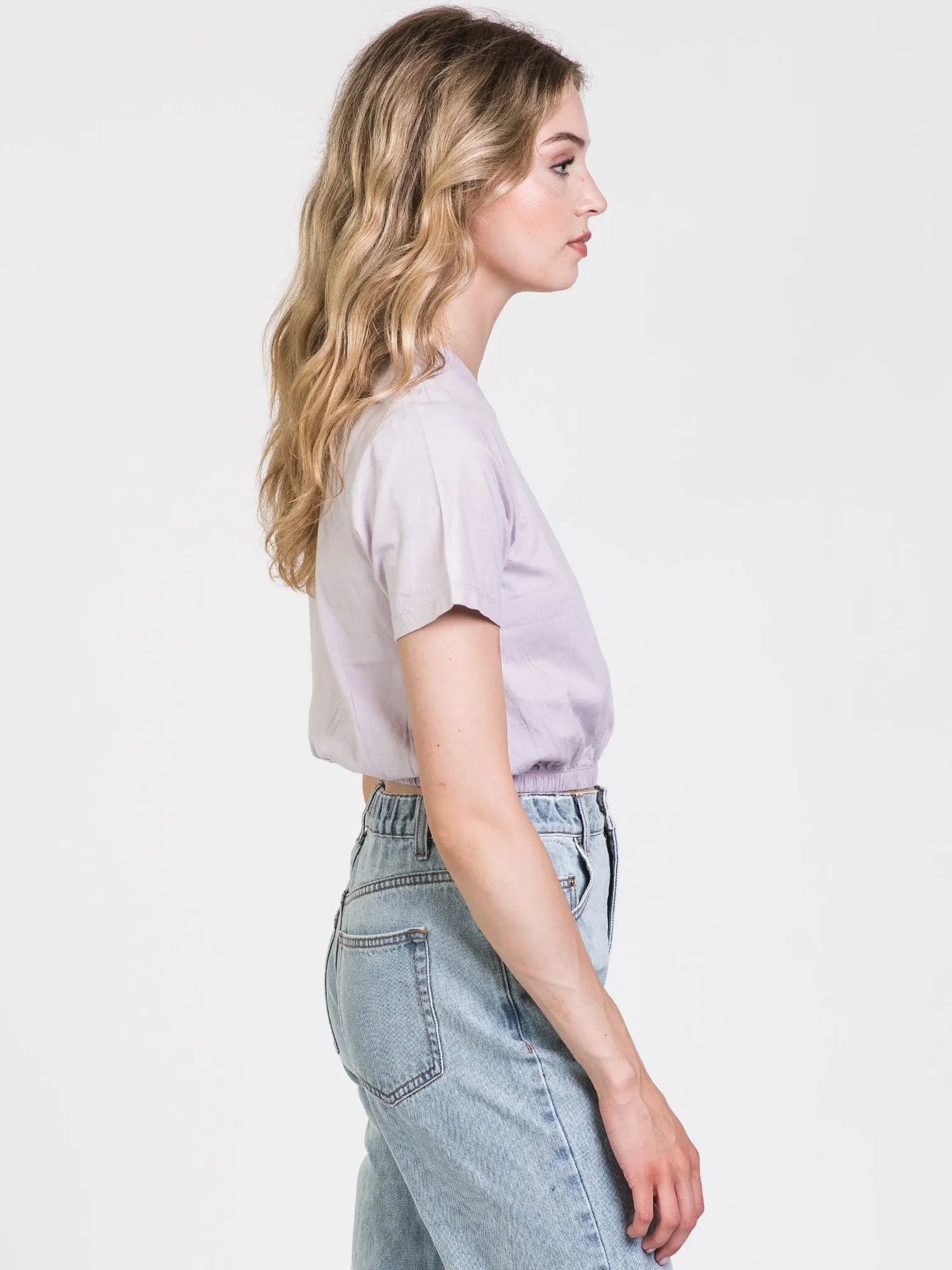 HARLOW MONICA ELASTIC TEE - CLEARANCE sold by Boathouse product image thumbnail 4
