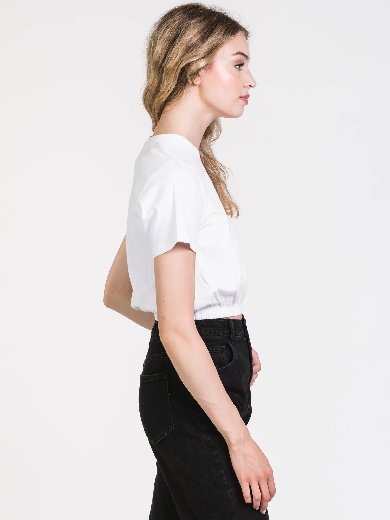 HARLOW MONICA ELASTIC TEE - CLEARANCE sold by Boathouse product image thumbnail 4