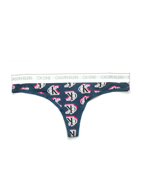 CALVIN KLEIN CK1 COTTON THONG  - CLEARANCE sold by Boathouse