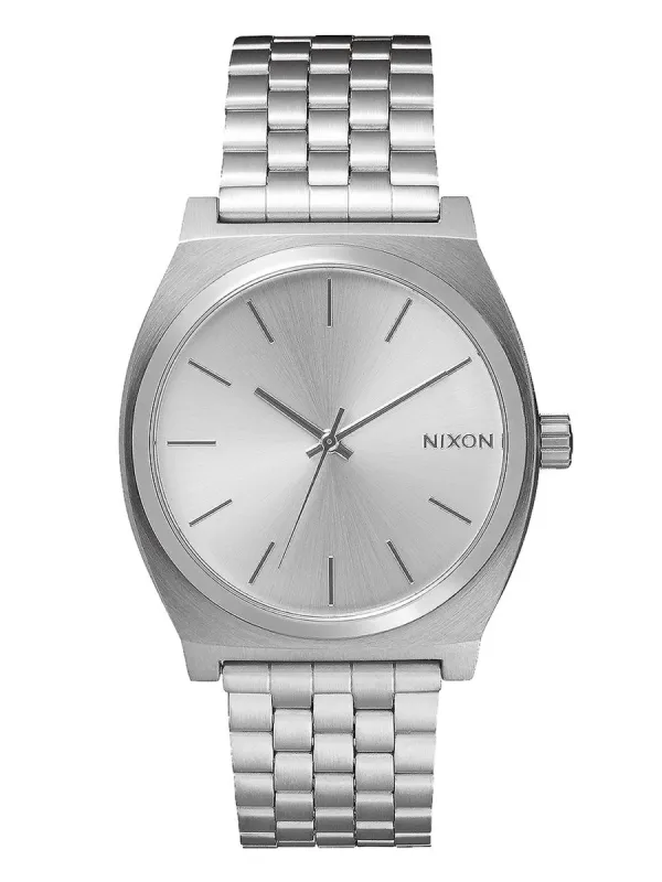 NIXON TIME TELLER - ALL SILVER WATCH sold by Boathouse