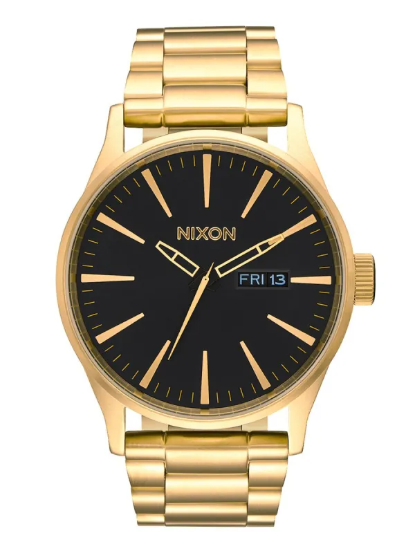 NIXON SENTRY SS - ALL GOLD/BLACK WATCH sold by Boathouse