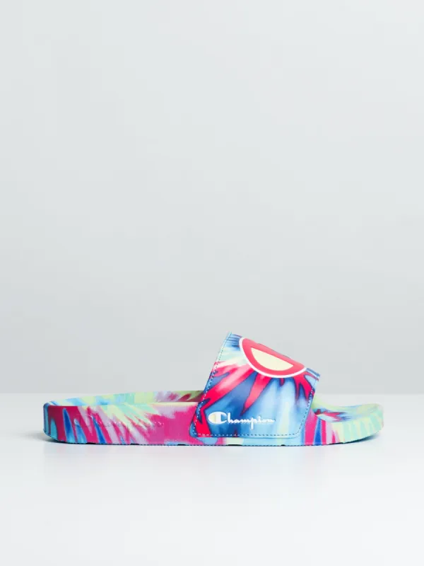 WOMENS CHAMPION IPO TIE DYE SLIDES - CLEARANCE sold by Boathouse