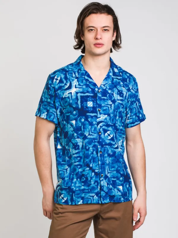ISLAND HAZE GLACIER SHORT SLEEVE WOVEN - CLEARANCE sold by Boathouse