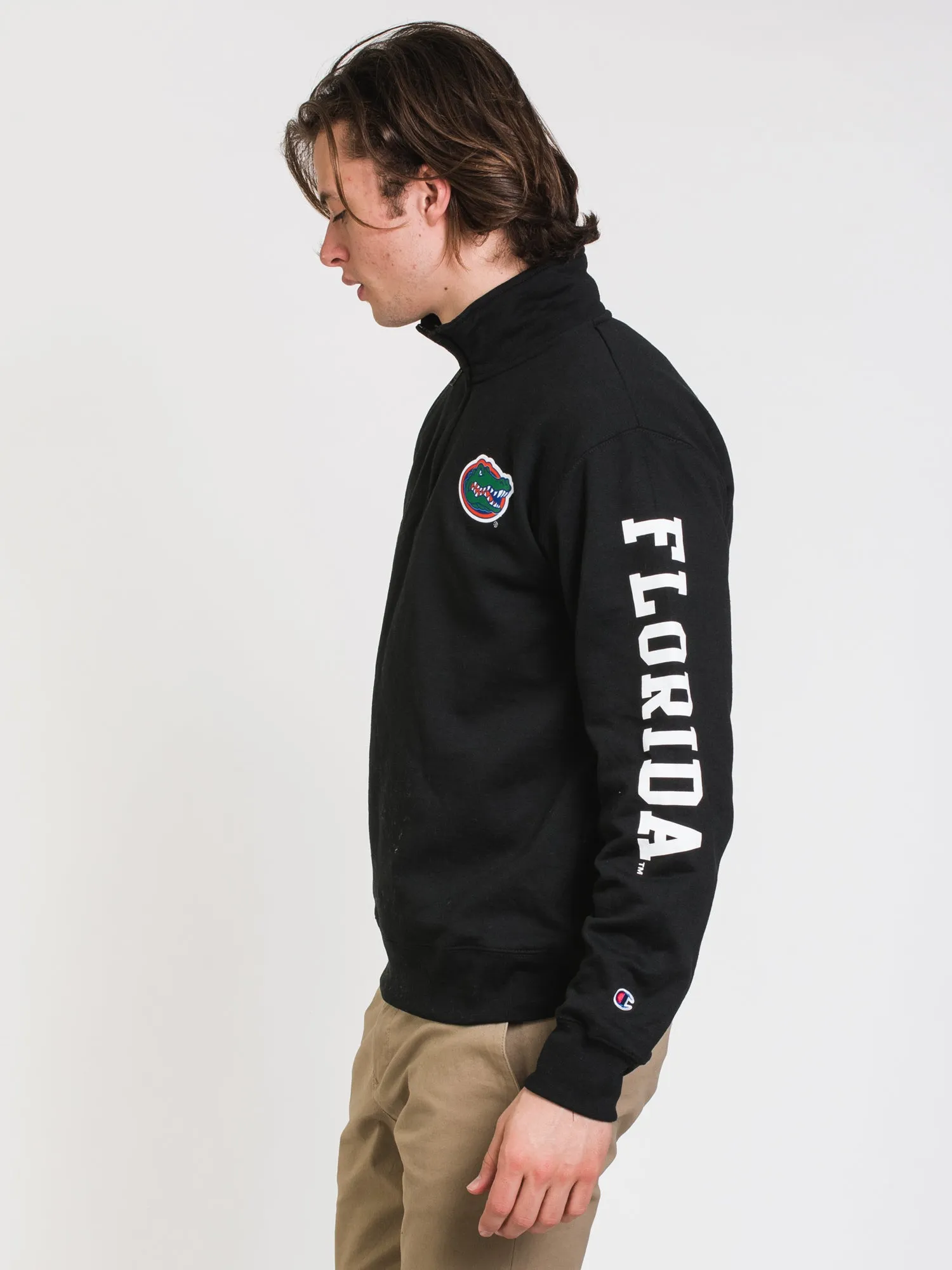 CHAMPION 1/4 ZIP FLORIDA UNIVERSITY SWEATER - CLEARANCE sold by Boathouse product image thumbnail 4