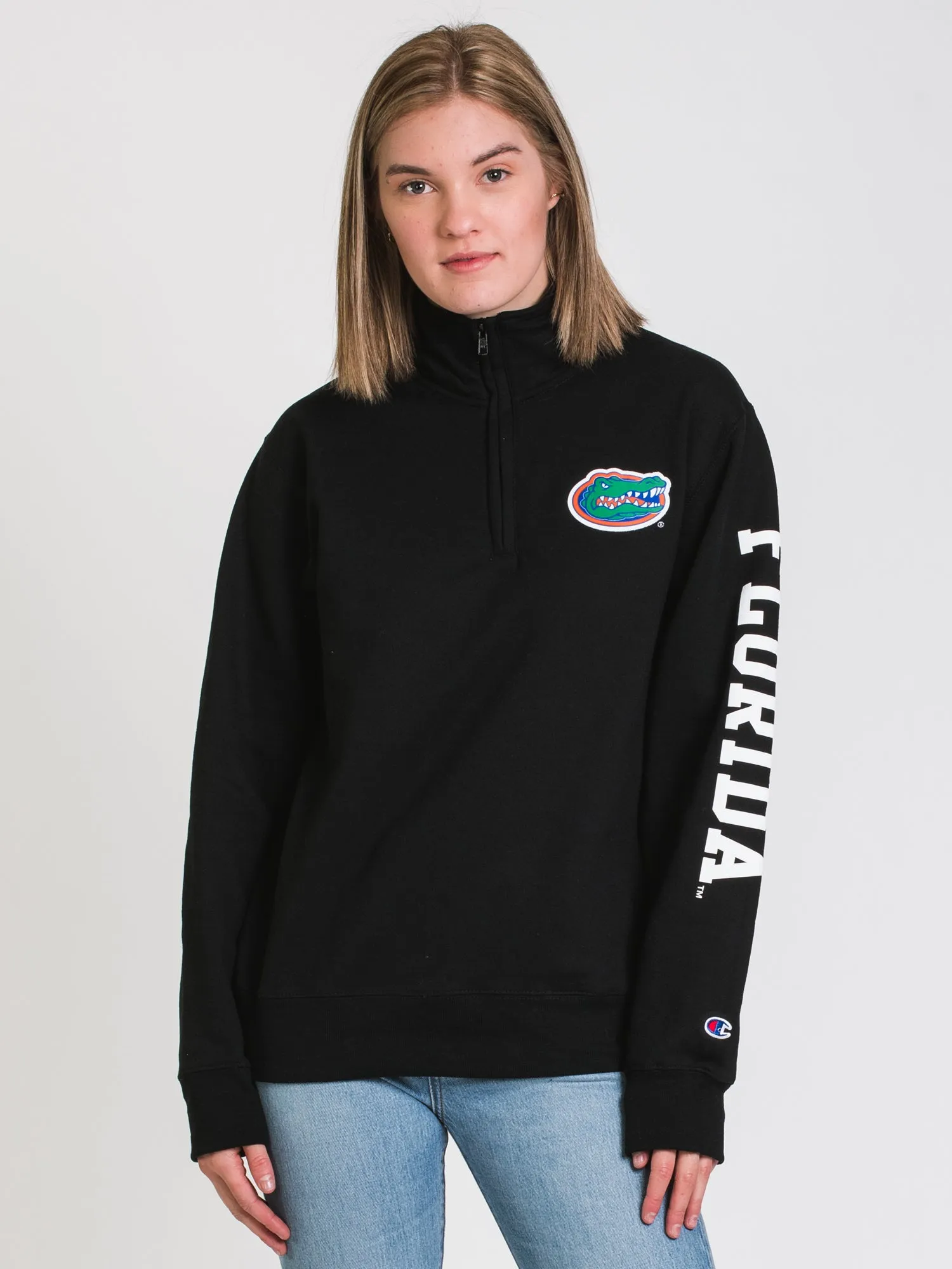 CHAMPION 1/4 ZIP FLORIDA UNIVERSITY SWEATER - CLEARANCE sold by Boathouse product image thumbnail 2