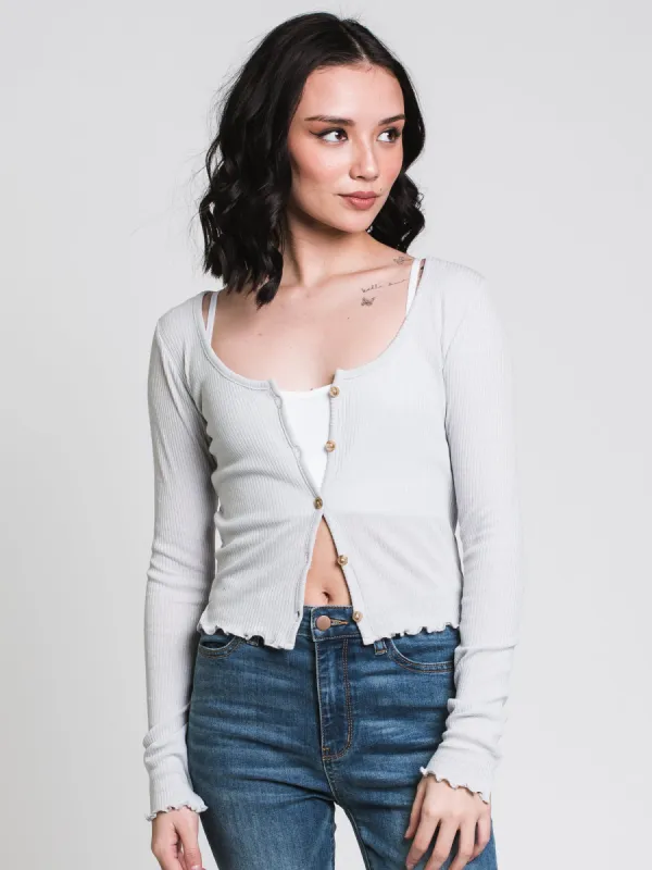HARLOW PATRICIA SCOOP CARDIGAN - CLEARANCE sold by Boathouse