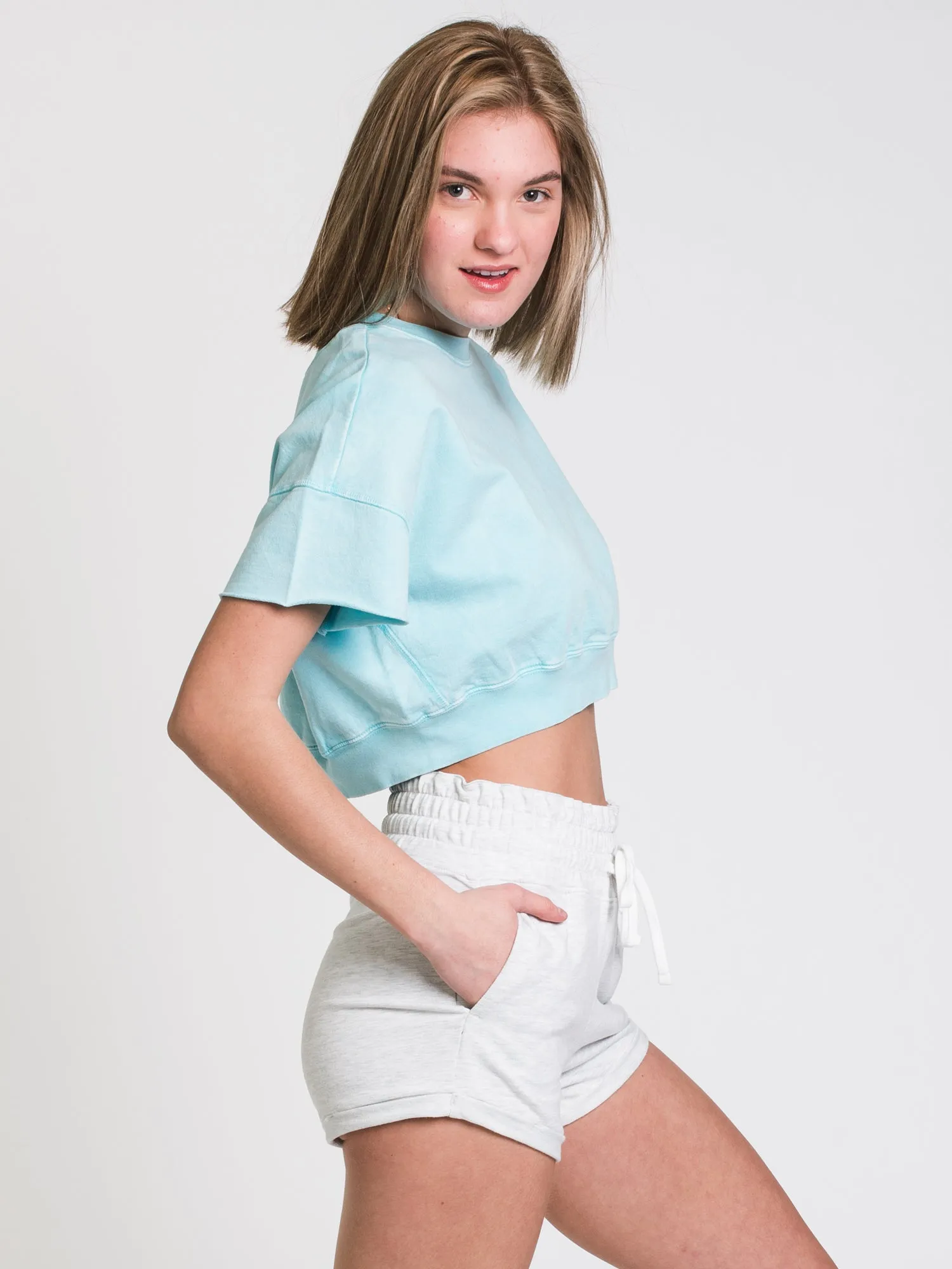 HARLOW GARMENT WASHED TEE - CLEARANCE sold by Boathouse product image thumbnail 3