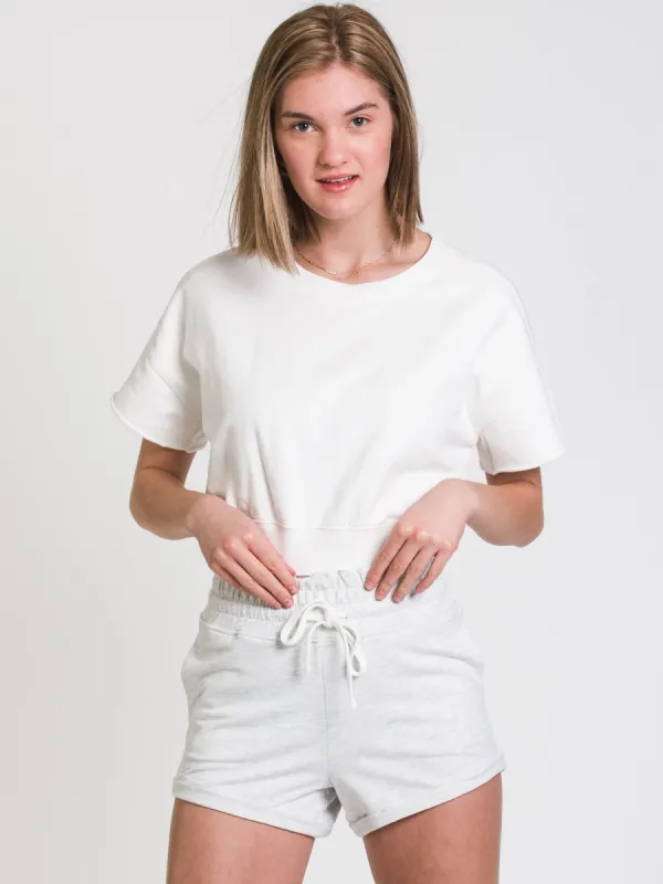 HARLOW GARMENT WASHED TEE  - CLEARANCE sold by Boathouse