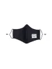 HERSCHEL SUPPLY CO. CLASSIC FITTED FACE MASK - BLACK - CLEARANCE sold by Boathouse